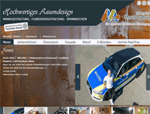 Tablet Screenshot of malermeister-ludwig.com